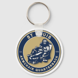 THE ARMCHAIR QB - Rams Keychain