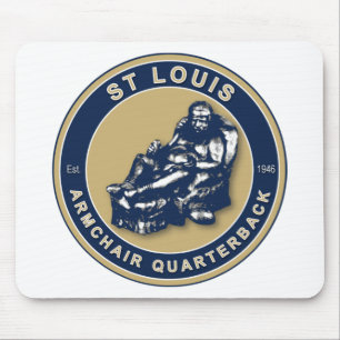 THE ARMCHAIR QB - Rams Mouse Pad