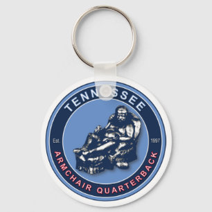 THE ARMCHAIR QB - Tennessee Keychain