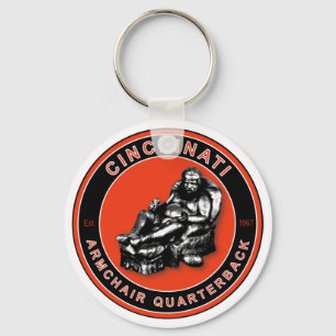 The Armchair Quarterback - Cincinnati Football Keychain