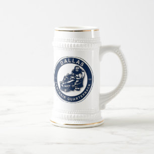 The Armchair Quarterback - Dallas Football Fans Beer Stein