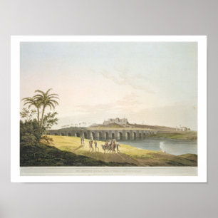 The Armenian Bridge, near St. Thomas's Mount, Madr Poster