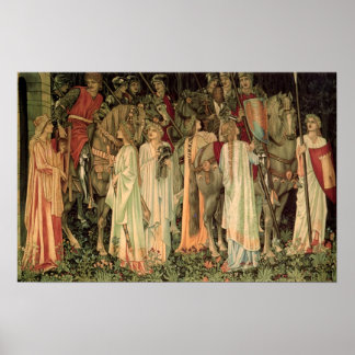 The Arming and Departure of the Knights Poster