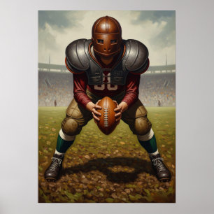 The Armored Quarterback Poster