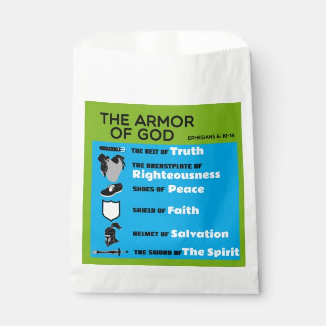 The Armour of God Favour Bag (Front)