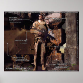 The Armour of God - Modern Interpretation Poster