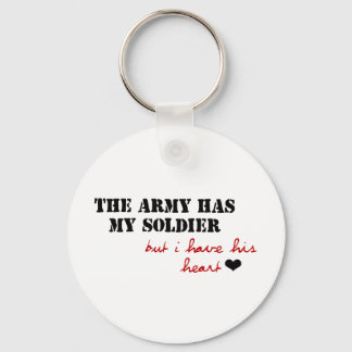 The Army has my Soldier, but I have his Heart Keychain