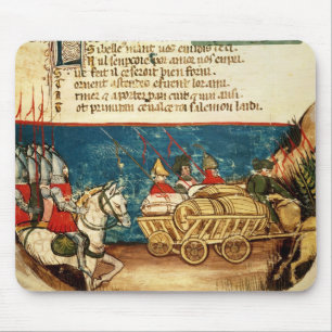 The Army of Charlemagne  and the Transportation Mouse Pad