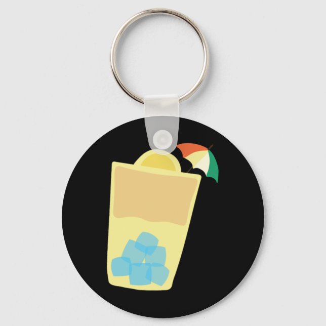 The Arnold Palmer Tail Sticker  Keychain (Front)