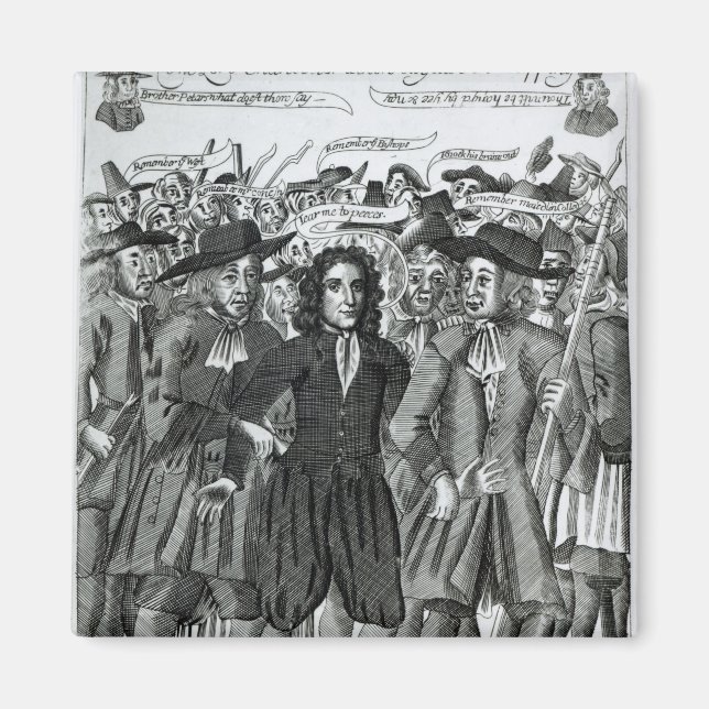 The Arrest of Judge Jeffreys  1689 Magnet (Front)