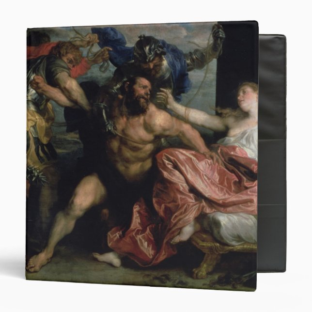 The Arrest of Samson, c.1628/30 Binder (Front/Inside)