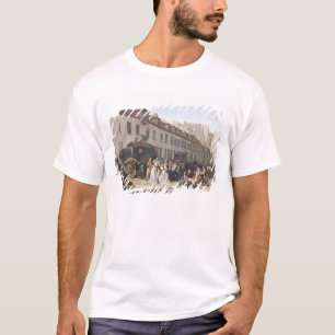 The Arrival of a Stagecoach at the Terminus T-Shirt