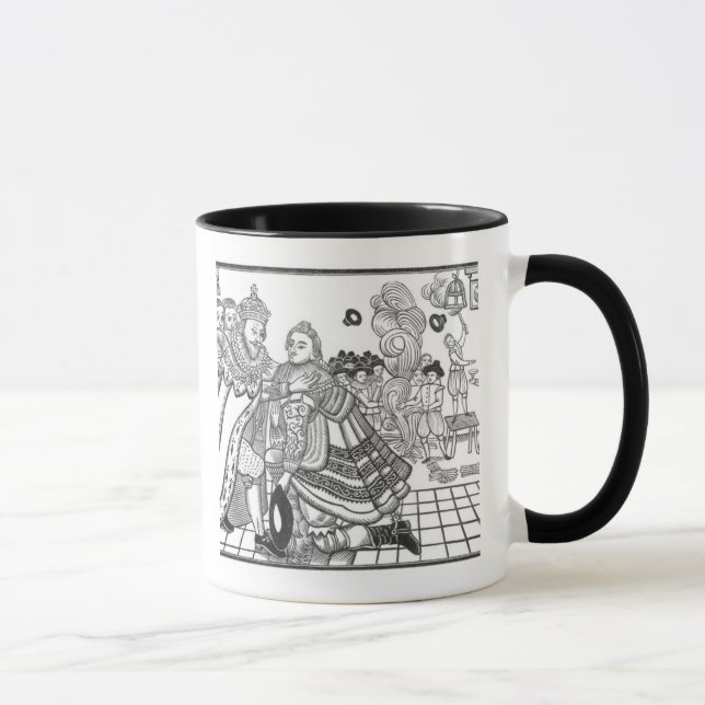 The Arrival of His Majesty Charles (1600-49) Princ Mug (Right)