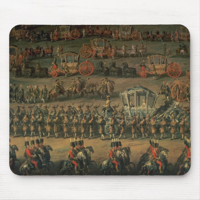 The arrival of Isabella of Parma Mouse Pad (Front)