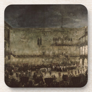 The Arrival of Princess Amelia of Saxony, in a Car Coaster