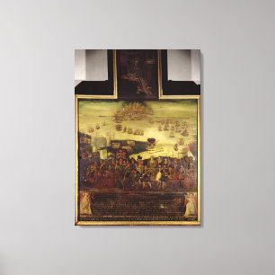 The Arrival of Queen Elizabeth I at Tilbury Canvas Print