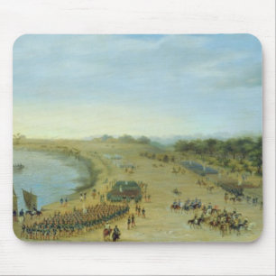The Arrival of the Allied Army at Itapiru, Paragua Mouse Pad