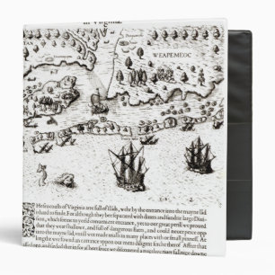 The Arrival of the Englishmen in Virginia Binder
