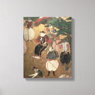 The Arrival of the Portuguese in Japan 2 Canvas Print