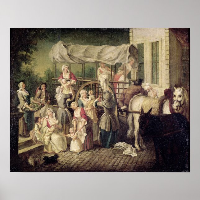 The Arrival of the Wetnurses Poster (Front)