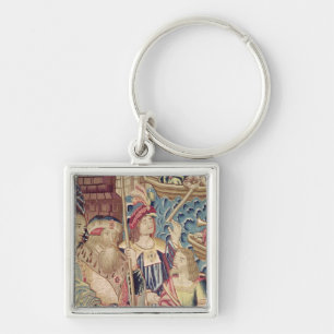 The Arrival of Vasco da Gama in Calicut Keychain