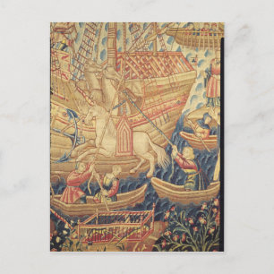 The Arrival of Vasco de Gama in Calicut Postcard
