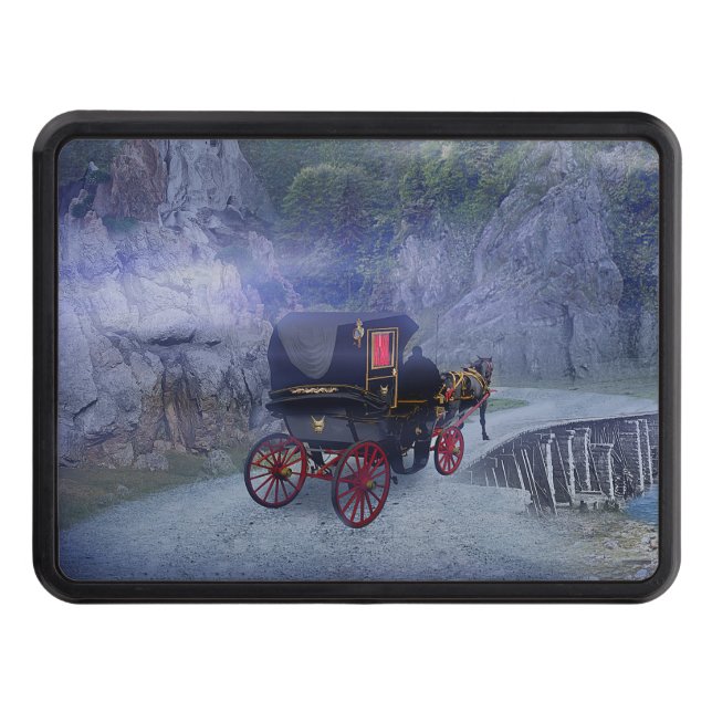 The Arriving Trailer Hitch Cover (Front)