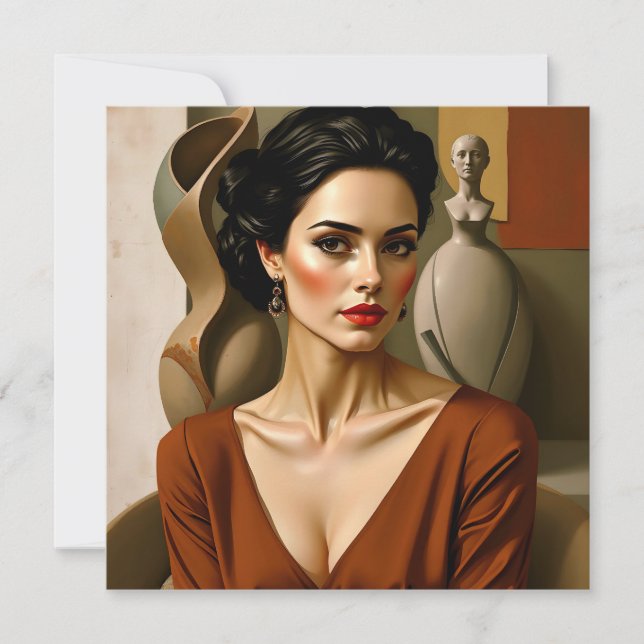 The Art Between Us – Colourful Portrait         (Front)