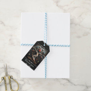 The Art Deco Tree of Life design. Gift Tags