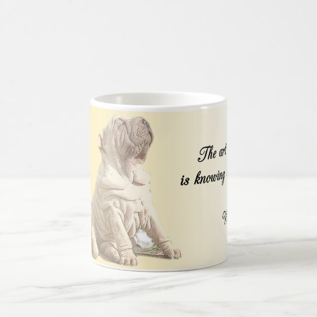 The Art of Being Wise Magic Mug (Center)