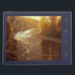 The Art of Brent Cotton  2016 Calendar<br><div class="desc">Featuring the moody atmospheric paintings of award winning Montana Artist Brent Cotton. Showcasing rivers,  fly fisherman,  and quiet rural landscapes.</div>