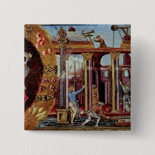 The Art of Building 2 Inch Square Button
