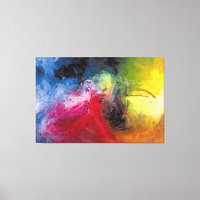 The Art of Dance Canvas Print (Front)