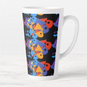 THE ART OF FISH LATTE MUG