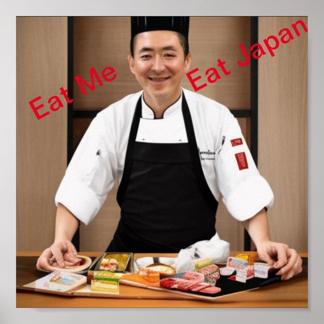 The Art of Japanese Sushi Making Mastercraftsman Poster (Front)
