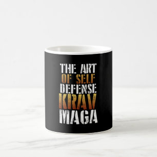 The art of krav maga coffee mug