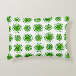 the art of mandala pattern accent pillow