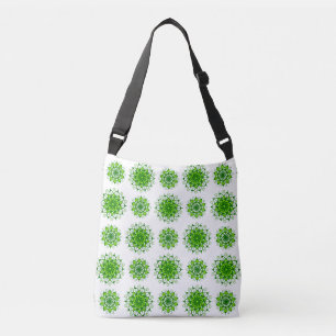 the art of mandala pattern crossbody bag