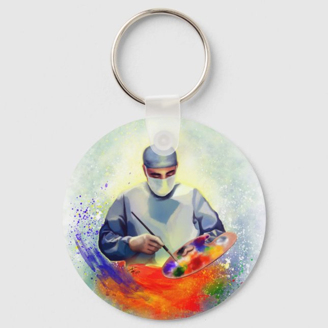 The Art of Medicine Keychain (Front)