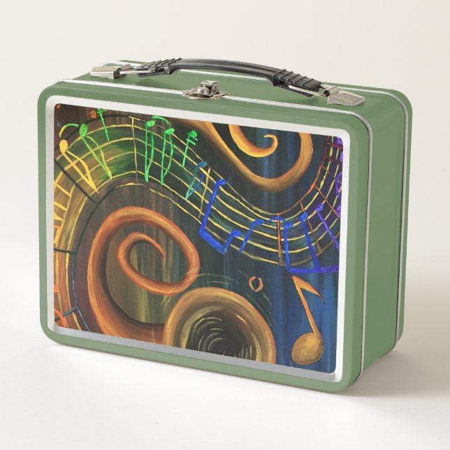 The ART of Music Metal Lunch Box (Front)