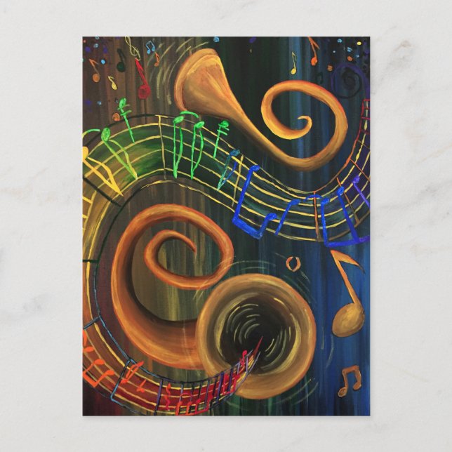 The ART of Music Postcard (Front)