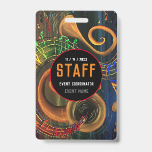 The ART of Music Staff Event Coordinator Badge