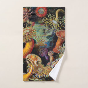 the Art of Nature by Ernst Haeckel Hand Towel