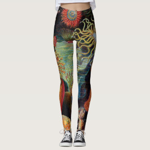The Art of Nature by Ernst Haeckel Leggings