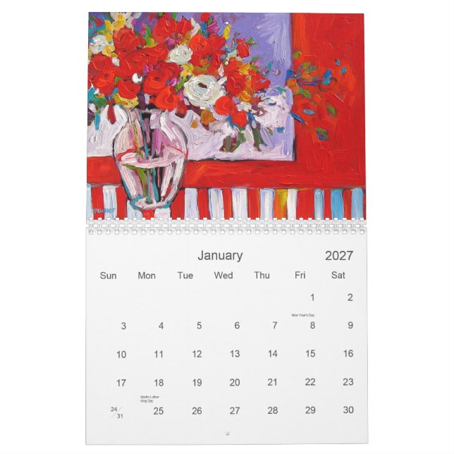 The Art of Patty Baker Calendar (Jan 2027)