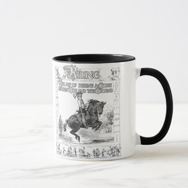 The Art of Riding Mug (Right)