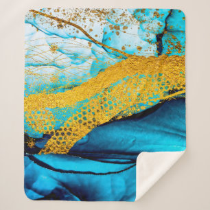 The art of sea and the luxury of living. Masterpie Sherpa Blanket