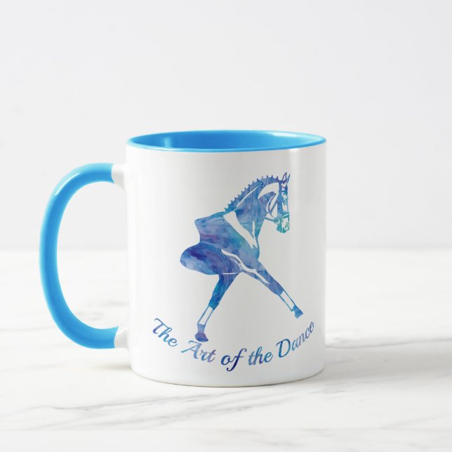 The Art of the Dance Dressage Horse - Personalize Mug (Left)