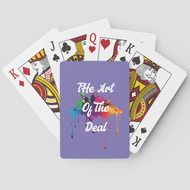 "The Art Of The Deal" Playing Cards (Back)