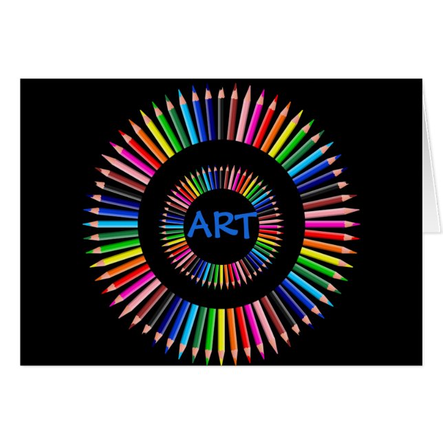 The Art Teacher, Coloured Pencils (Front Horizontal)